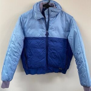 White Stag Light Blue and Navy Ski Jacket